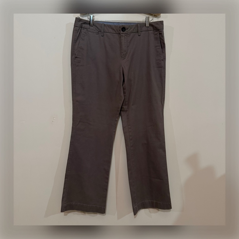 BANANA REPUBLIC Grey Cotton Chino Pants